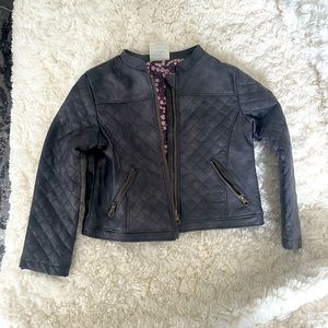 4t gray leather jacket